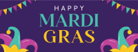 Mardi Gras Celebration Facebook Cover