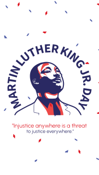 Martin Luther Day Celebration Facebook Story