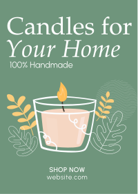 Home Candle Flyer