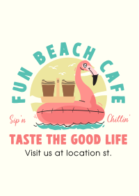 Beachside Cafe Flyer