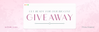 Elegant Chic Giveaway Twitter Header