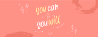 Cute Motivational Message Facebook Cover Image Preview