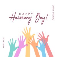 Harmony Day Hands Instagram Post