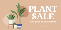 Quirky Plant Sale Twitter Post