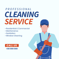 Janitorial Cleaning Instagram Post Image Preview