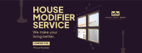 House Modifier Service Facebook Cover Design