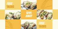 Tacos Giveaway Twitter Post