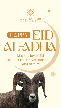 Happy Eid al-Adha Facebook Story