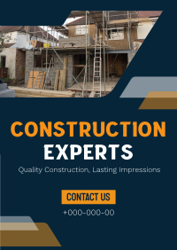 Modern Construction Experts Flyer