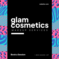 Glam Cosmetics Instagram Post