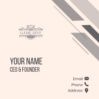 Classy Chef Restaurant Business Card Image Preview