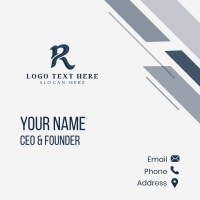 Classic Advertising Startup Business Card Image Preview