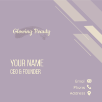 Classy Feminine Script Wordmark Business Card Image Preview