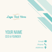 Elegant Handwritten Signature Business Card Image Preview