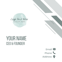 Beauty Boutique Shop Wordmark Business Card Image Preview