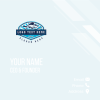 Fishing Hook Seafood Business Card Image Preview