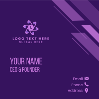 Generic Tech Startup Business Card Image Preview