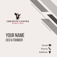 Classy Fashion Woman Business Card Image Preview