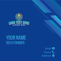 Lion Esports Gaming Business Card Image Preview