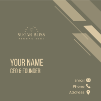 Premium Jeweler Boutique Wordmark Business Card Image Preview