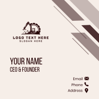 Cog Mountain Heavy Equipment Business Card Image Preview