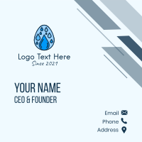 Clean Rain Water Egg  Business Card Image Preview