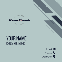 Craft Bar Wordmark Business Card Image Preview