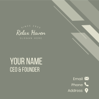 Classy Wedding Wordmark Business Card Image Preview