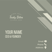Classy Wedding Wordmark Business Card Image Preview