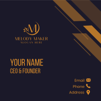 Generic Classy Lettermark Business Card Image Preview