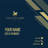 Luxury Dog Wings Business Card Image Preview