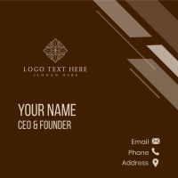 Elegant Ornamental Perfumery Business Card Image Preview