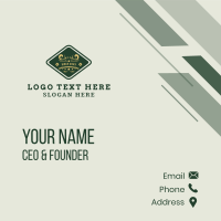 Vintage Boutique Signage Business Card Image Preview