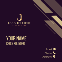 Metallic Elegant Jeweler Business Card Image Preview