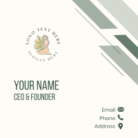 Organic Nude Woman Business Card Image Preview