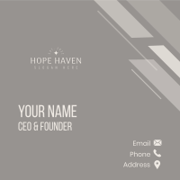 Classy Boutique Wordmark Business Card Image Preview