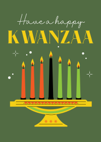 Kinara Candle Poster