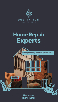 Home Repair experts Instagram Story