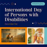 Geometric Disability Day Instagram Post