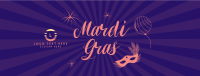 Mardi Gras Facebook Cover Design