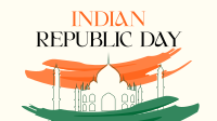 Celebrate Indian Republic Day Animation