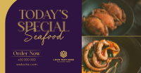 Minimal Seafood Restaurant  Facebook Ad