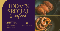 Minimal Seafood Restaurant  Facebook Ad