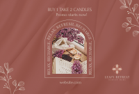 Buy 1 Take 2 Candles Pinterest Cover Image Preview