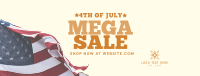 Fourth of July Sale Facebook Cover