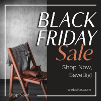 Minimalist Sale Black Friday Instagram Post Design