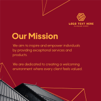 Our Mission Building Instagram Post