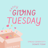 Cute Giving Tuesday Instagram Post