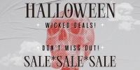 Halloween Sale Twitter Post