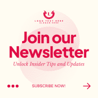 Newsletter Campaign Instagram Post Design